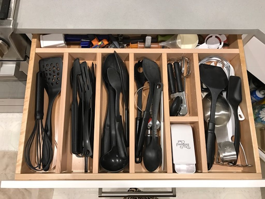 Custom sized Utensil organizers Drawer Essentials